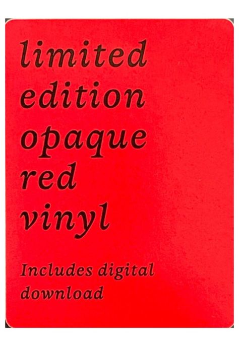 MITSKI - LAUREL HELL (OPAQUE RED VINYL) | VINILO-6