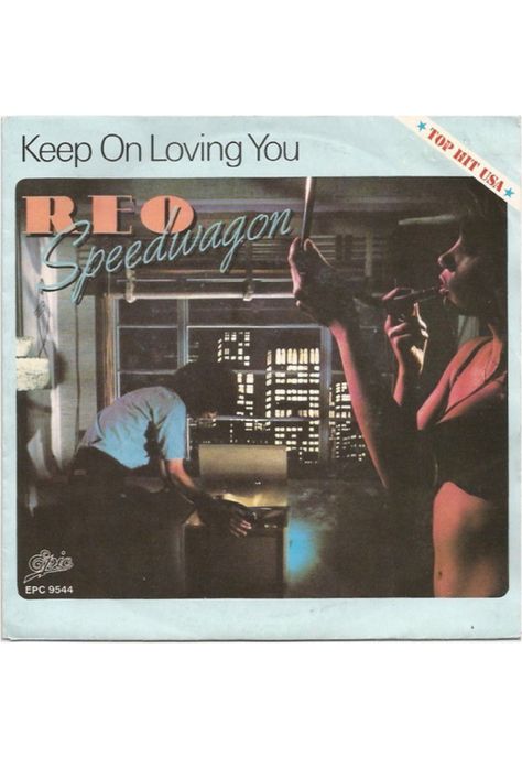 REO SPEEDWAGON - KEEP ON LOVING YOU | 7'' SINGLE VINILO USADO-0