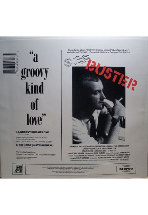 PHIL COLLINS - A GROOVY KIND OF LOVE | 7" SINGLE VINILO USADO-2