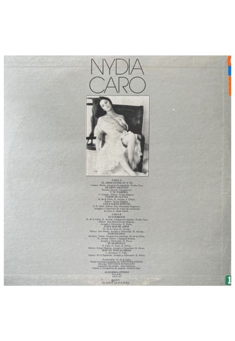 NYDIA CARO - NYDIA CARO | VINILO USADO-1