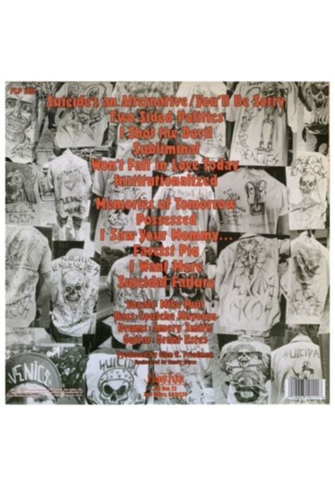 SUICIDAL TENDENCIES - SUICIDAL TENDENCIES VINILO-1