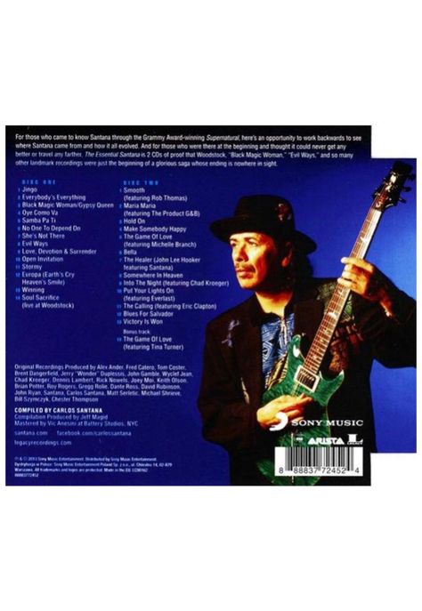 SANTANA - ESSENTIAL SANTANA (2CD) | CD-1