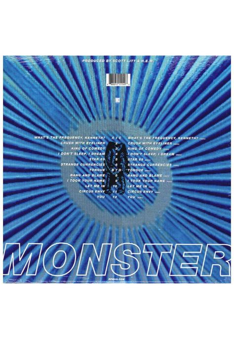 R.E.M. - MONSTER (25TH ANNIVERSARY)(2LP) | VINILO-1
