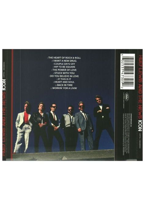 HUEY LEWIS & THE NEWS - ICON | CD-1