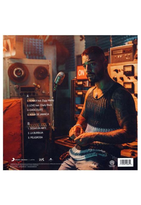 MALUMA - #7DJ (7 DIAS EN JAMAICA) (GREEN VINYL) | VINILO-1