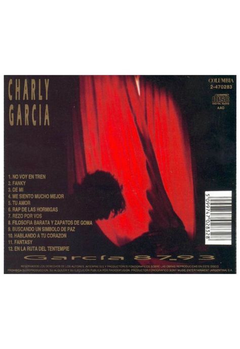 CHARLY GARCIA - GARCIA 87-93 | CD-1