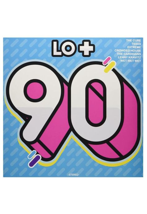 LO + DE LOS 90 - LO MEJOR DE LOS 90´S (2LP) | VINILO-0