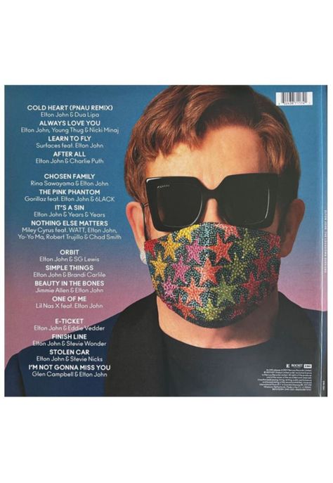 ELTON JOHN - LOCKDOWN SESSIONS (2LP)(BLUE VINYL) | VINILO-1