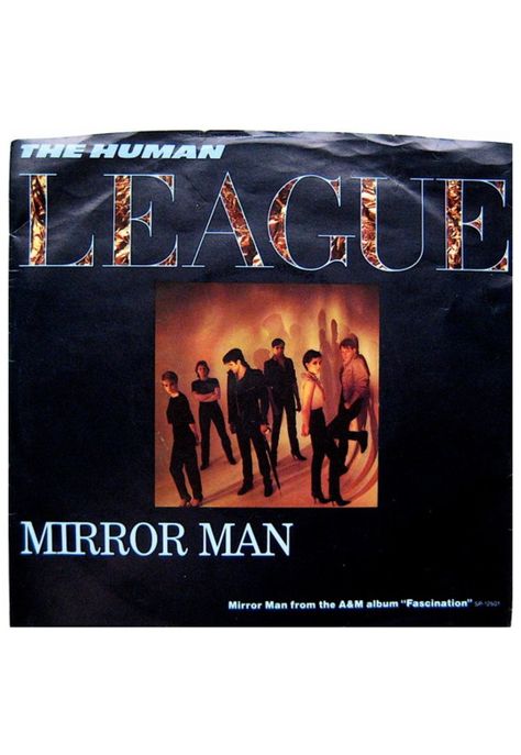 HUMAN LEAGUE - MIRROR MAN | 7" SINGLE VINILO USADO-0