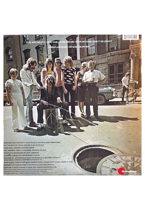 FOGHAT - FOOL FOR THE CITY (GOLD VINYL) | VINILO-2