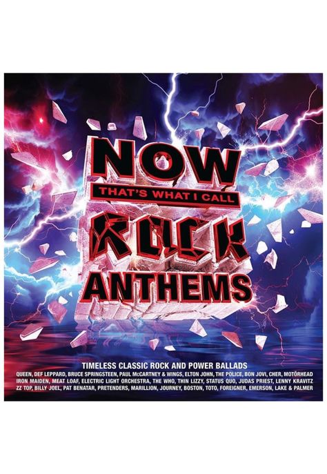 NOW ROCK ANTHEMS - VARIOUS ARTIST (3LP)(PURPLE VINYL) (UK) | VINILO-0