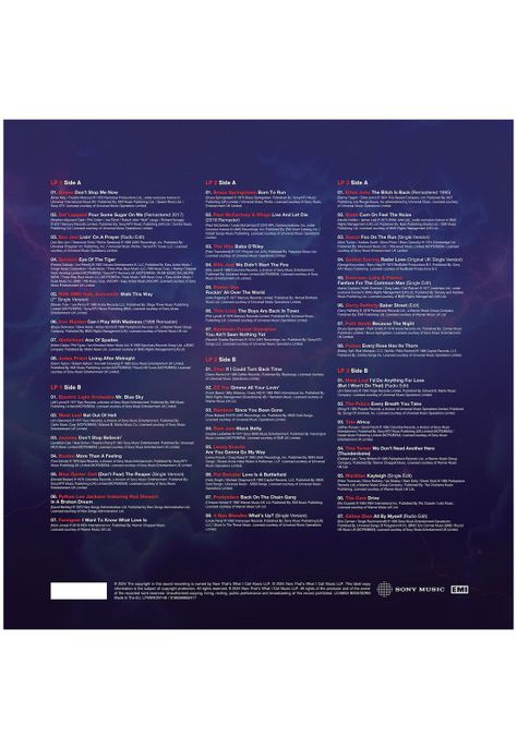 NOW ROCK ANTHEMS - VARIOUS ARTIST (3LP)(PURPLE VINYL) (UK) | VINILO-1