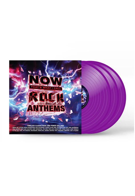 NOW ROCK ANTHEMS - VARIOUS ARTIST (3LP)(PURPLE VINYL) (UK) | VINILO-2