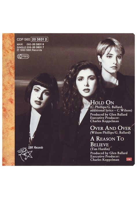 WILSON PHILLIPS - HOLD ON | CD SINGLE USADO-1