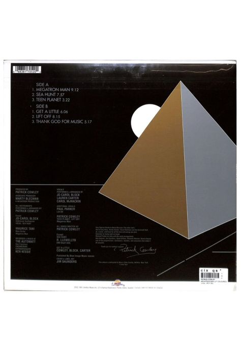 PATRICK COWLEY - MEGATRON MAN (CLEAR VINYL) VINILO-2
