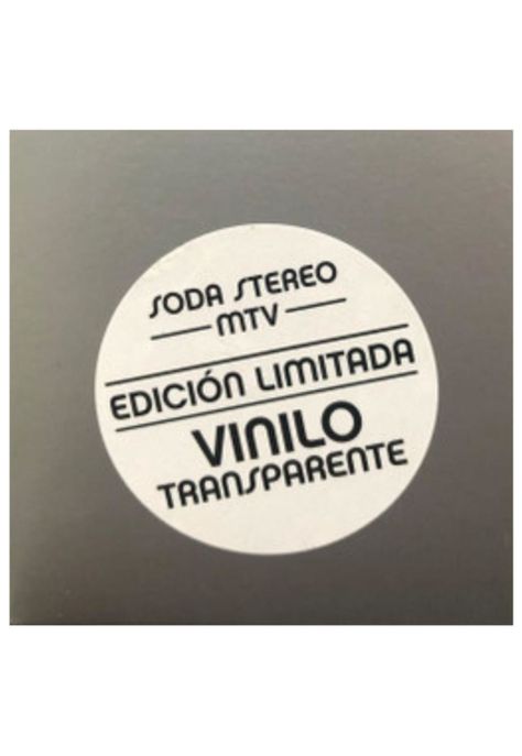 SODA STEREO - COMFORT Y MUSICA PARA VOLAR (TRANSPARENT) (2LP)| VINILO-2