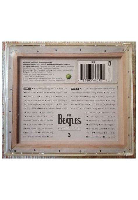 BEATLES  - ANTHOLOGY 3 (2CD) | CD-1