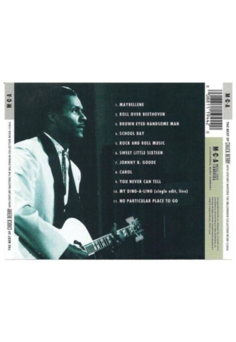 CHUCK BERRY - 20TH CENTURY MASTERS THE BEST OF CD-1