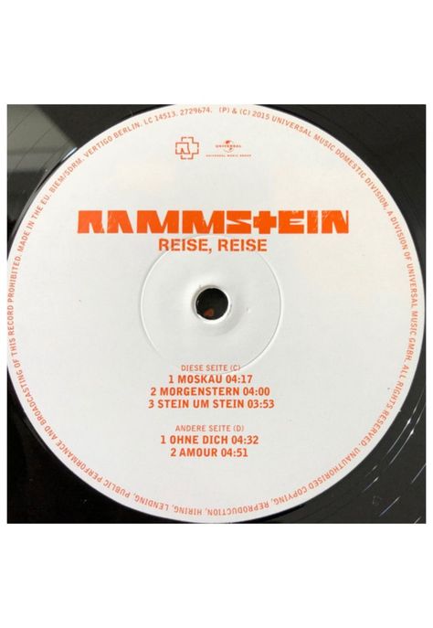 RAMMSTEIN - REISE, REISE (2LP) | VINILO-5