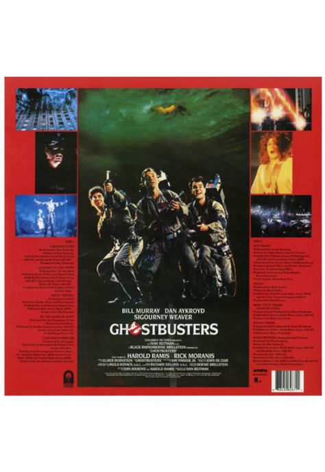 GHOSTBUSTERS - SOUNDTRACK VINILO-1