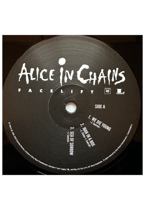 ALICE IN CHAINS - FACELIFT (2LP) | VINILO-2