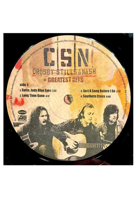 CROSBY, STILLS & NASH - GREATEST HITS (2023) (2LP) | VINILO-2