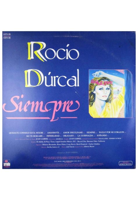 ROCIO DURCAL - SIEMPRE | VINILO USADO-1