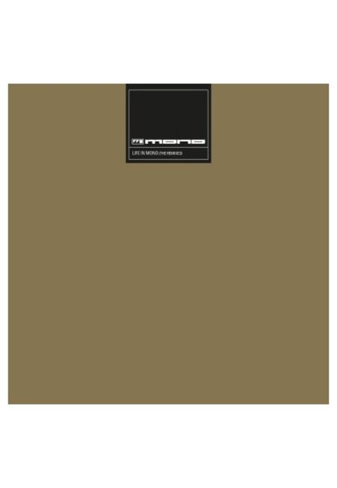 MONO - LIFE IN MONO: THE REMIXES (2LP) (GOLD VINYL) | VINILO-0