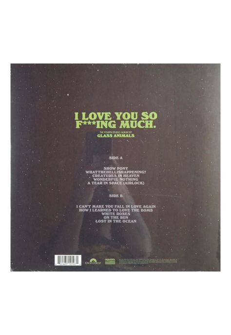 GLASS ANIMALS - I LOVE YOU SO F...ING MUCH | VINILO-1