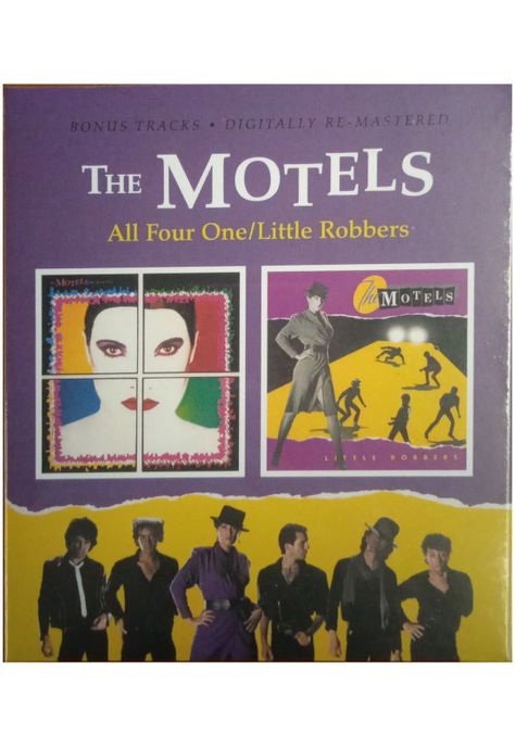 MOTELS  - ALL FOUR ONE/LITTLE ROBERTS (2CD) | CD-0