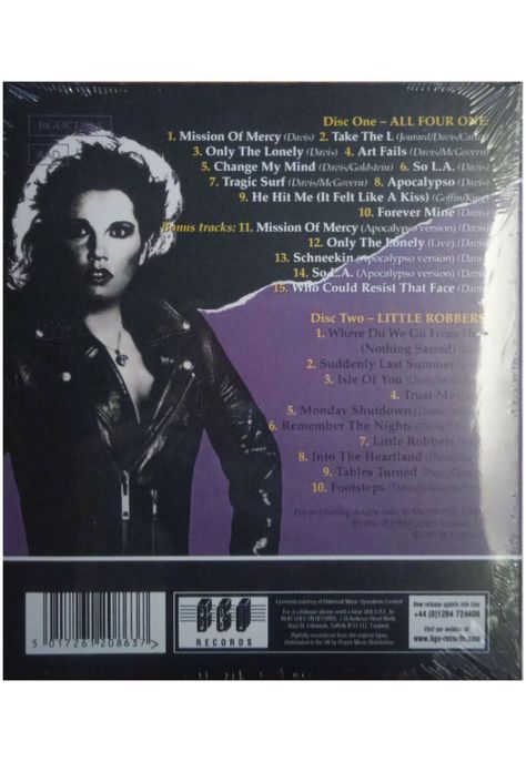 MOTELS  - ALL FOUR ONE/LITTLE ROBERTS (2CD) | CD-1