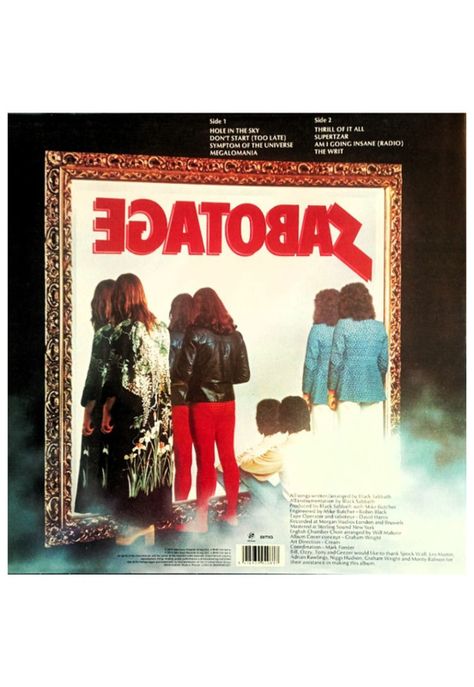 BLACK SABBATH - SABOTAGE | VINILO-1