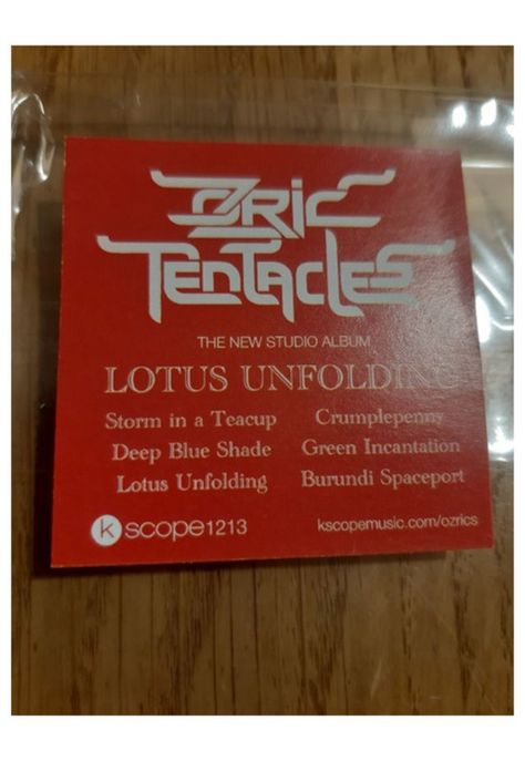 OZRIC TENTACLES - LOTUS UNFOLDING | VINILO-1