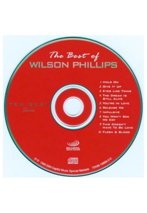WILSON PHILLIPS - BEST OF CD-2