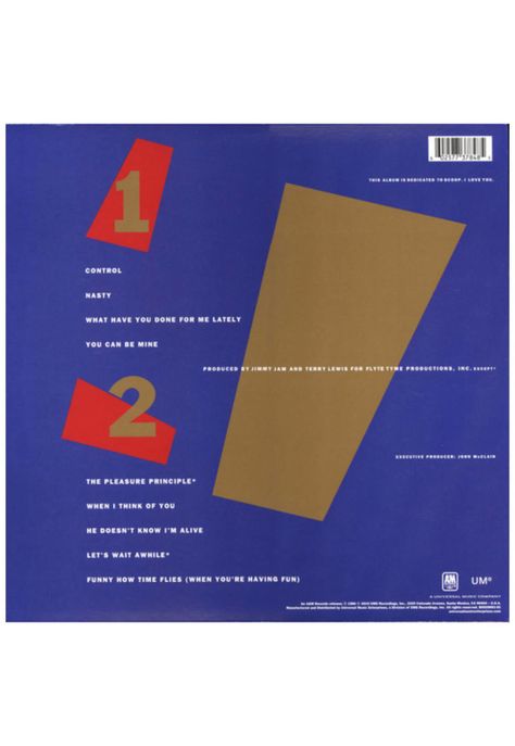JANET JACKSON - CONTROL | VINILO-1