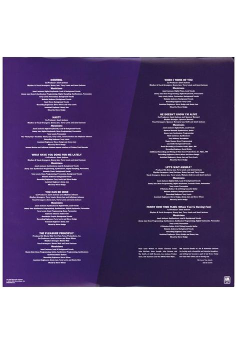 JANET JACKSON - CONTROL | VINILO-3