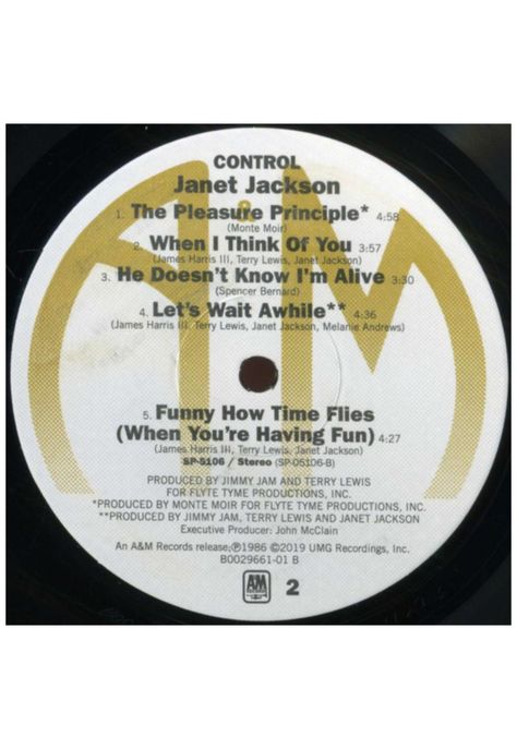 JANET JACKSON - CONTROL | VINILO-4