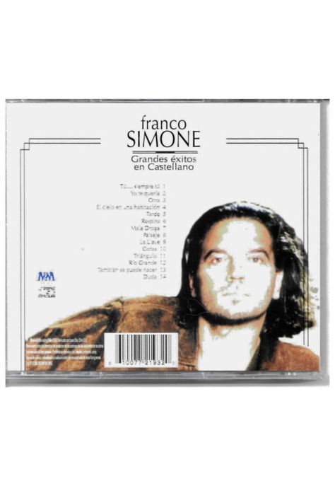 FRANCO SIMONE - GRANDES EXITOS (EN CASTELLANO) | CD-1