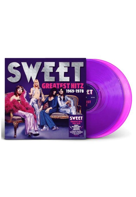 SWEET - GREATEST HITZ 1969-1978 (2LP)(COLOR VINYL) | VINILO-2