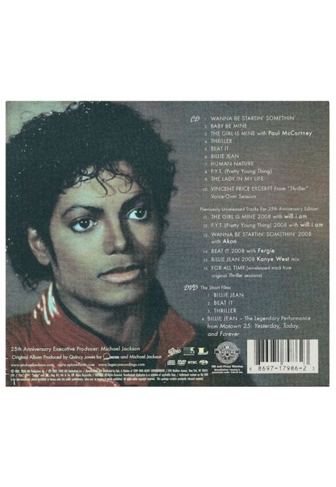 MICHAEL JACKSON - THRILLER 25 ANNIVERSARY DELUXE (CD+DVD) | CD-2