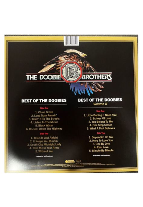 DOOBIE BROTHERS - BEST OF THE DOOBIES: VOLUMES 1 & 2 (2LP) | VINILO-1