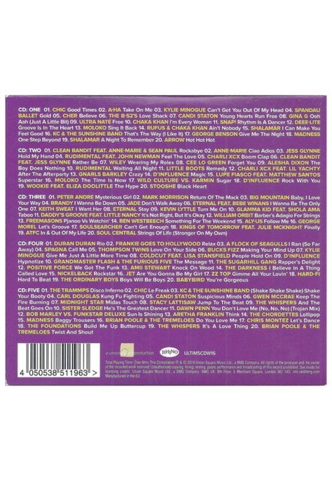 GOOD TIMES: THE ULTIMATE PARTY ANTHEMS (5CD BOXSET) - VARIOUS (5CD DIGIPACK)) | CD-1