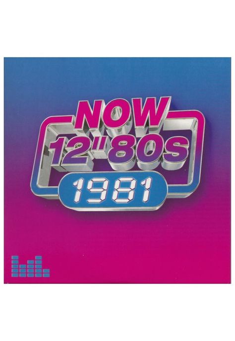 NOW 12" 80'S 1981 - VARIOUS (4CD BOXSET) | CD-1