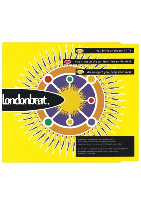LONDONBEAT - YOU BRING ON THE SUN | CD SINGLE USADO-1