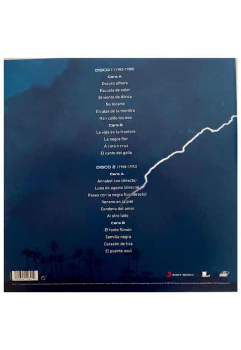 RADIO FUTURA - PAISAJES ELECTRICOS (BLUE VINYL) | VINILO-1