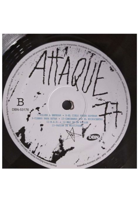 ATTAQUE 77 - 89/92 |  VINILO-3