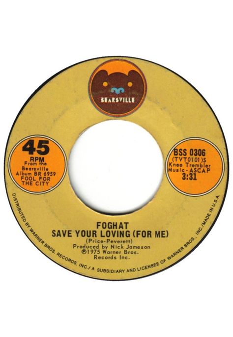 FOGHAT - SLOW RIDE | 7" SINGLE VINILO USADO-1