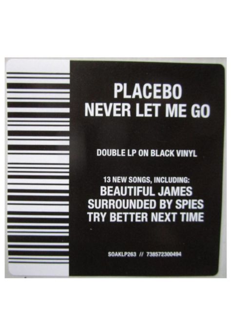 PLACEBO - NEVER LET ME GO (2LP) | VINILO-3