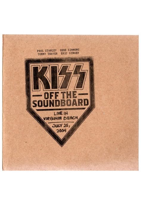 KISS - OFF THE SOUNDBOARD: LIVE IN VIRGINIA BEACH (2CD) | CD-0