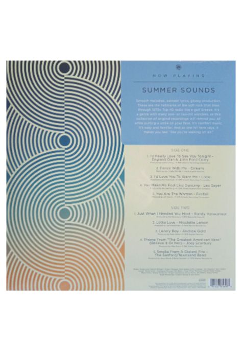 SUMMER SOUNDS - NOW PLAYING (BLUE VINYL) | VINILO-1
